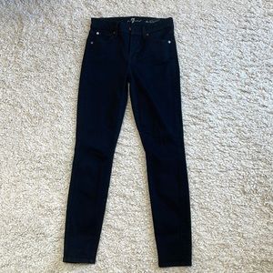 Black skinny jeans